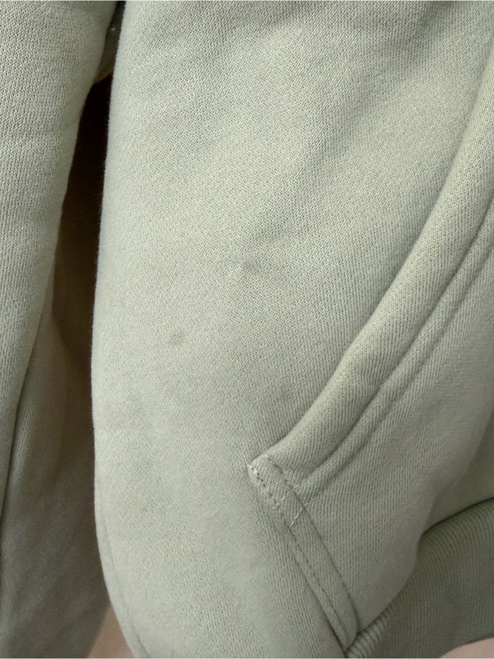 Comfrt Sage Green Pullover Hoodie - Picture 4 of 7